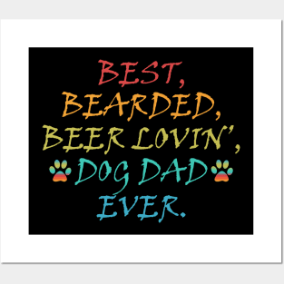 Funny Bearded Dad Posters and Art